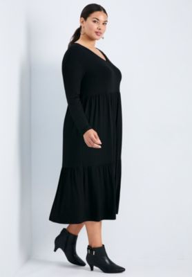Women's Nylah Tiered Knit Dress