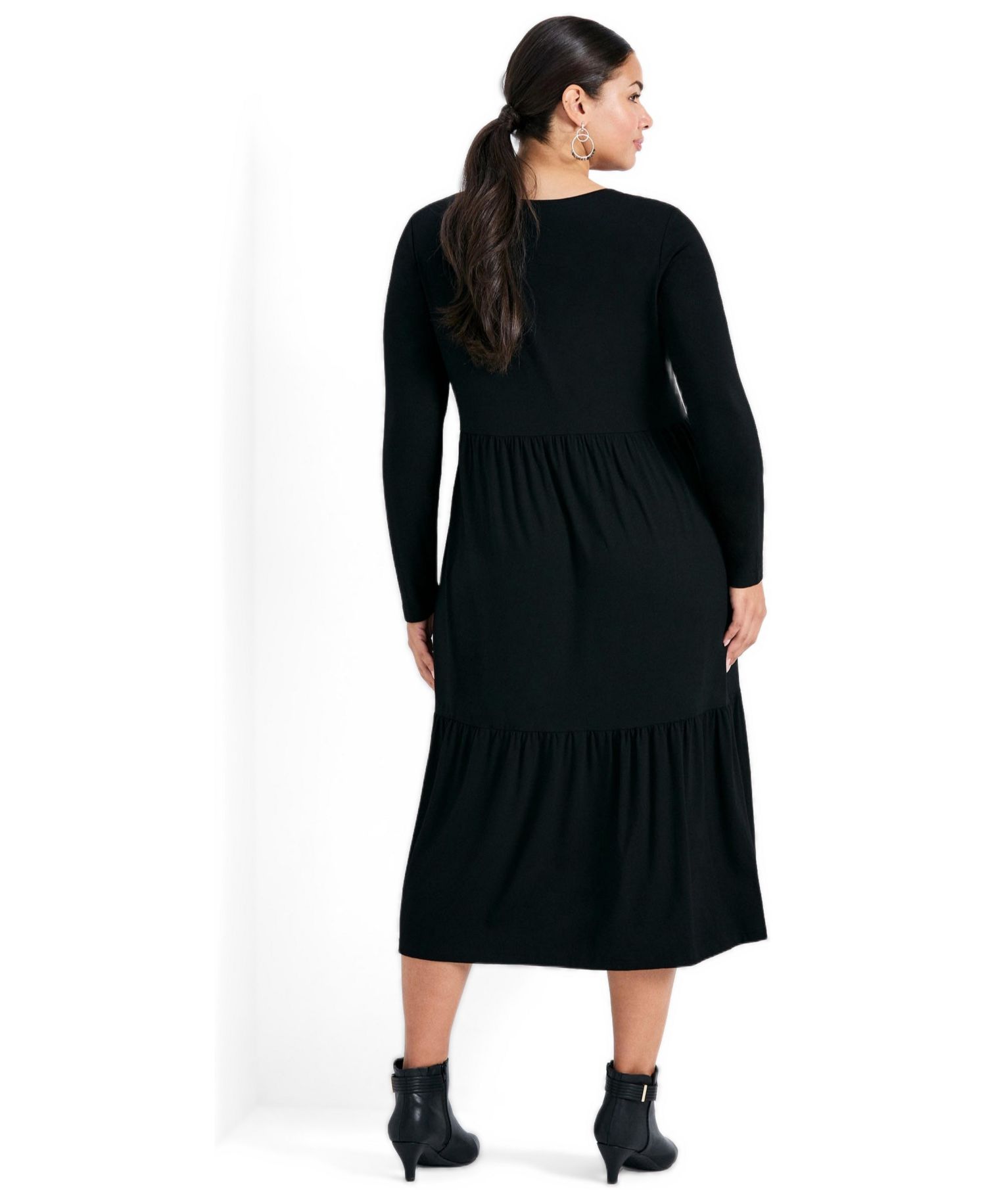 Women's Nylah Tiered Knit Dress