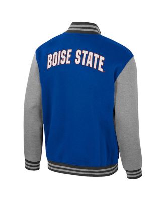 Men's Royal Boise State Broncos Ambi-Turner Full-Zip Varsity Jacket