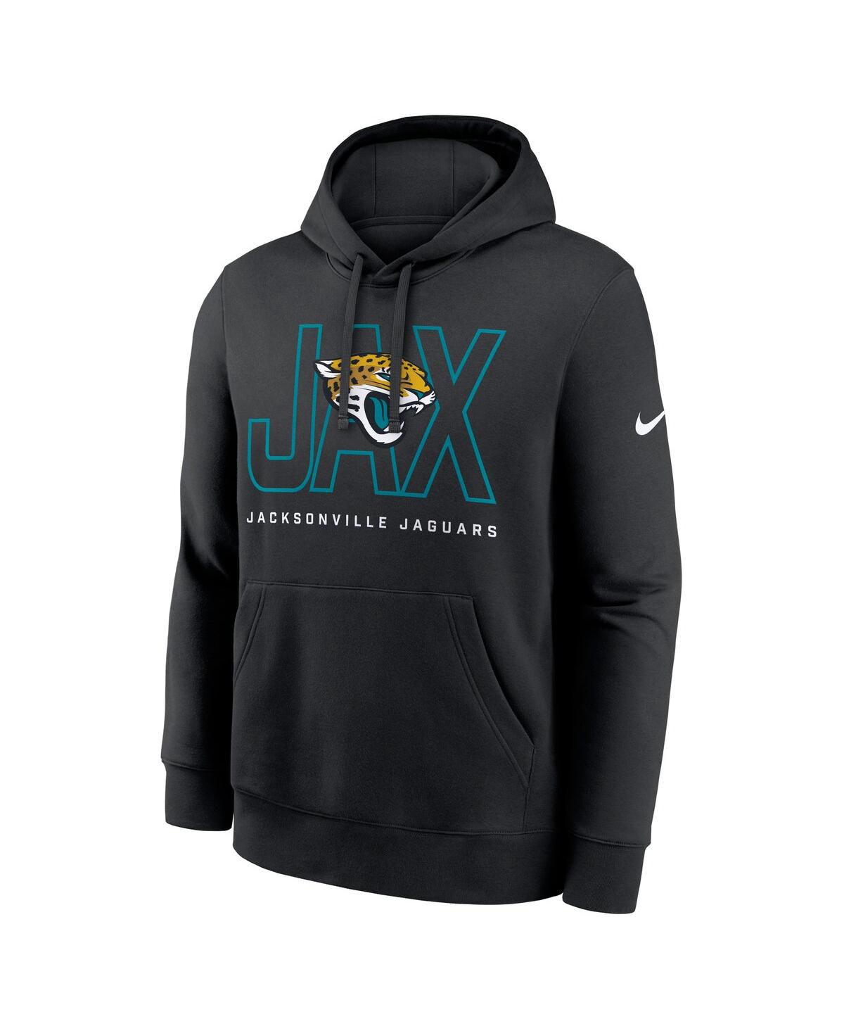 Nike Men's Black Jacksonville Jaguars Busted Play Club Fleece Pullover Hoodie