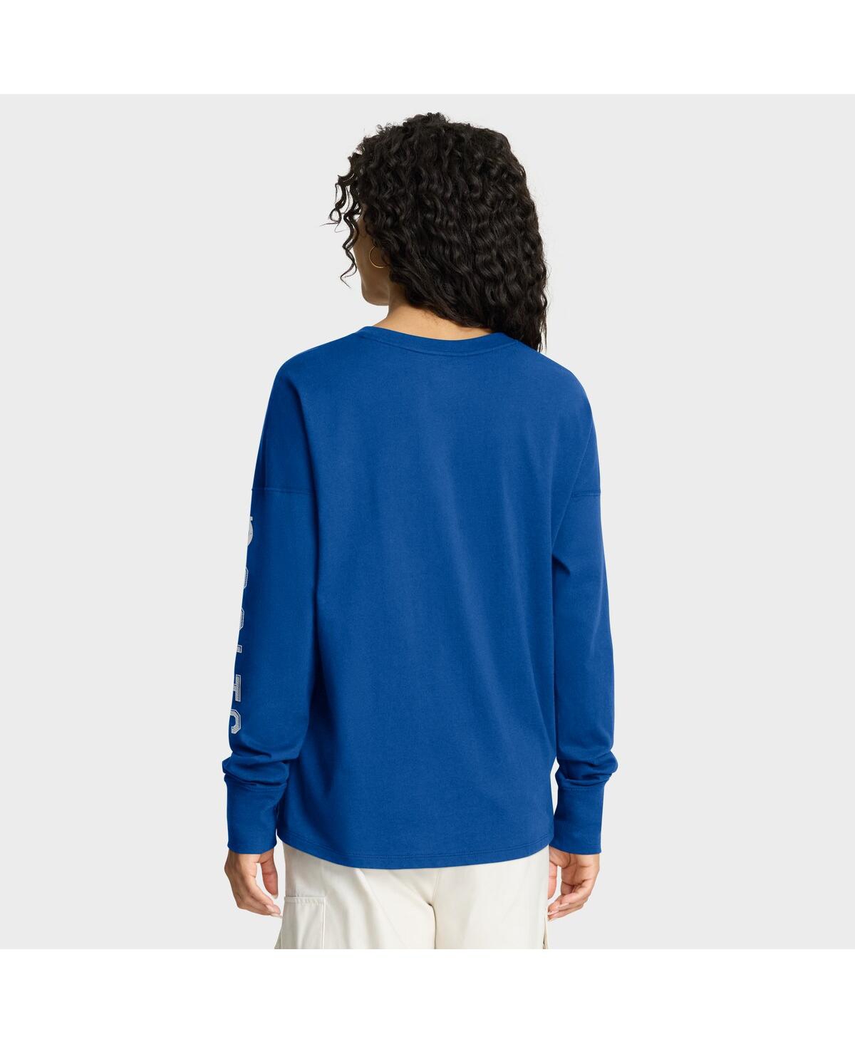 Fanatics Women's Royal Indianapolis Colts Hometown Legacy Long Sleeve T-Shirt