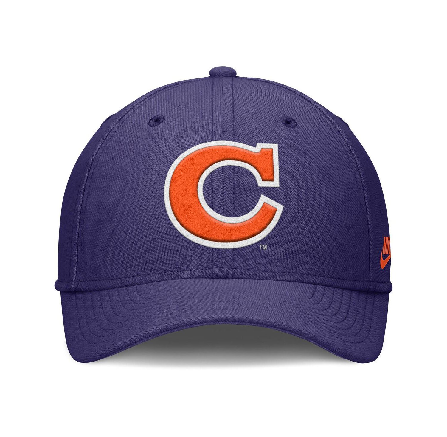 Men's Purple Clemson Tigers Rise Academic Dri-FIT Flex Hat