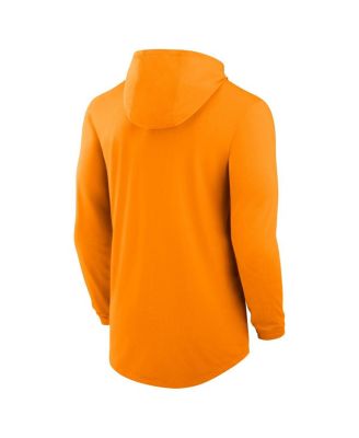 Men's Tennessee Orange Tennessee Volunteers Legacy Tri-Blend Dri-FIT Long Sleeve Hoodie T-Shirt