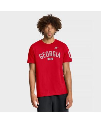 Nike - Men's Red Georgia Bulldogs Legacy Arch T-Shirt