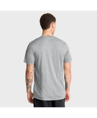 Men's Gray Alabama Crimson Tide Basketball Icon Legend T-Shirt