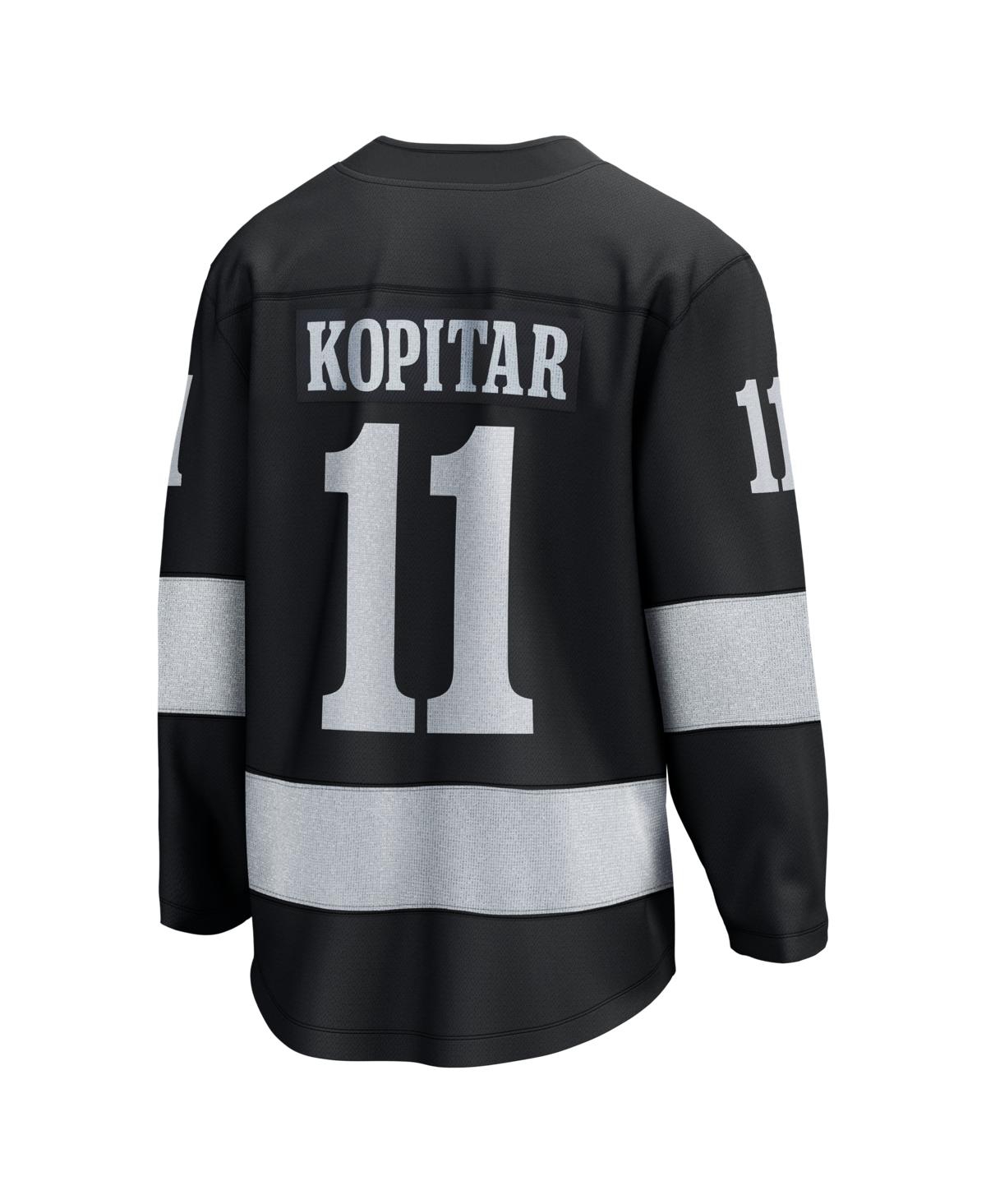 Fanatics Men's Anze Kopitar Black Los Angeles Kings Alternate Breakaway Jersey
