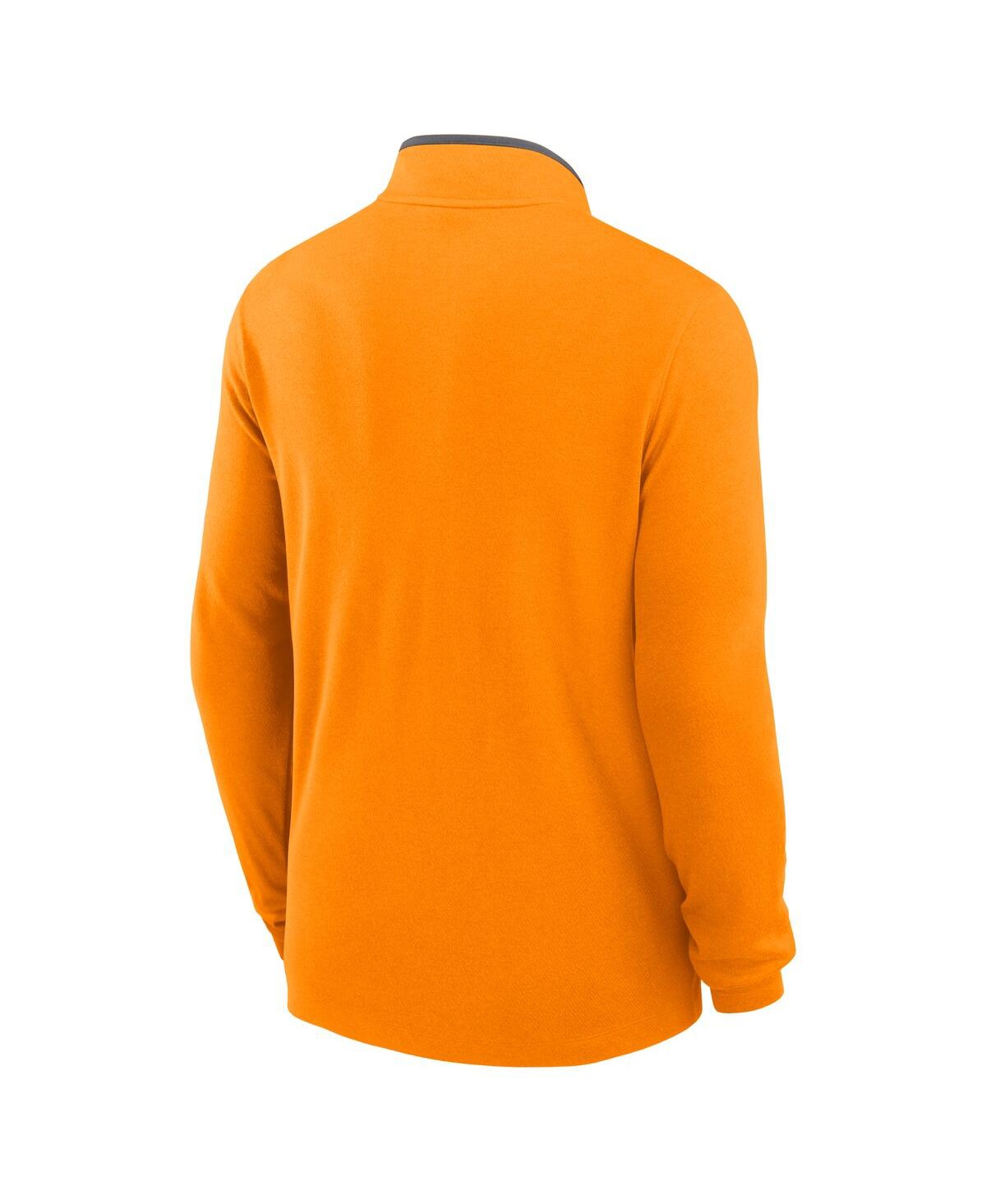 Nike Men's Tennessee Orange Volunteers Courtside Victory Dri-fit Half-Zip Pullover Jacket