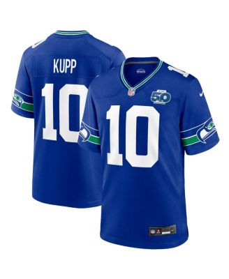 Nike - Men's Cooper Kupp Royal Seattle Seahawks Alternate 50th Season Game Jersey