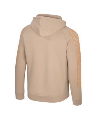 Men's Tan Tennessee Volunteers Big Break Raglan Hoodie