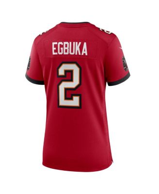 Women's Emeka Egbuka Red Tampa Bay Buccaneers Team Game Jersey
