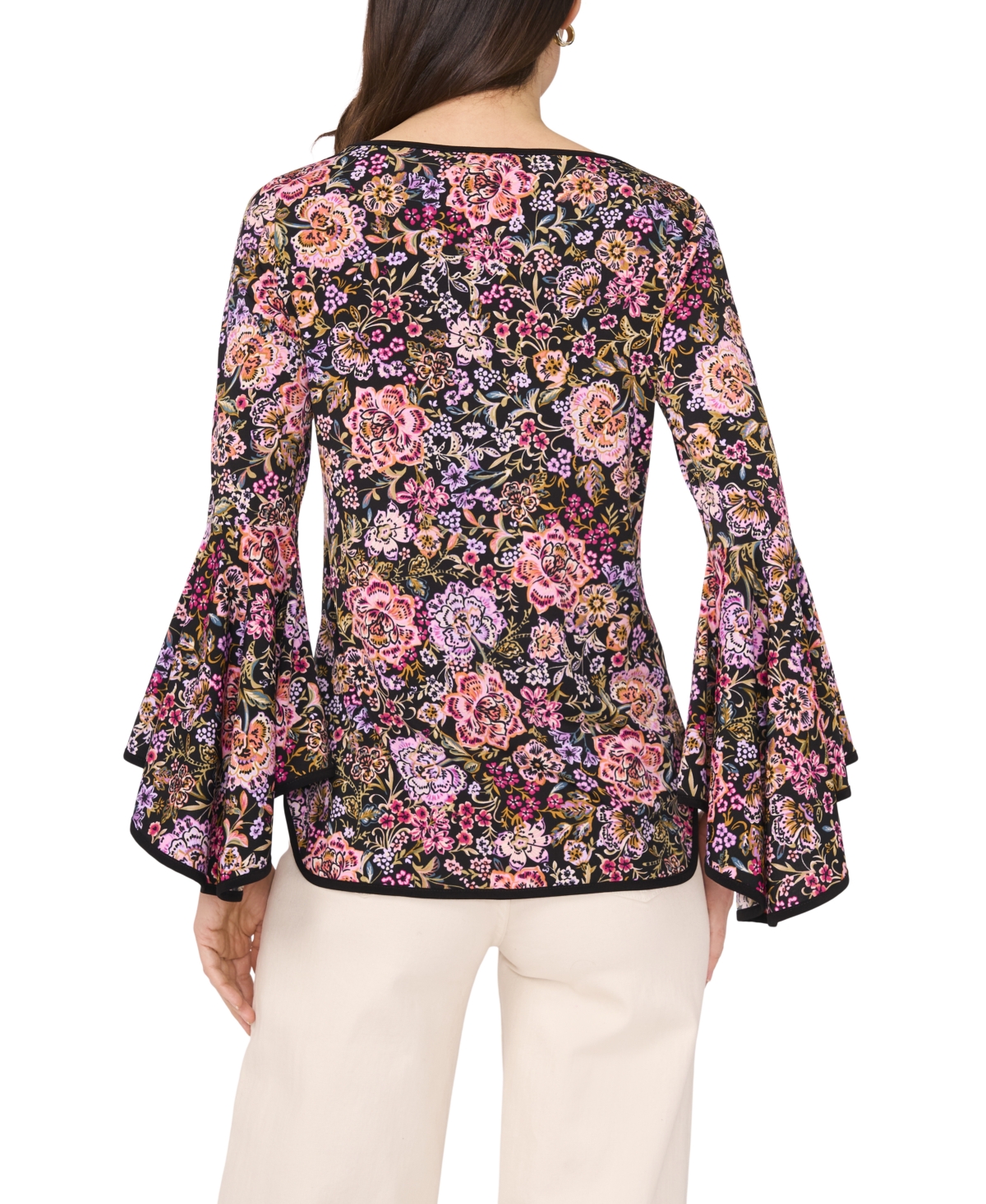 Sam & Jess Women's Bell-Sleeve Top