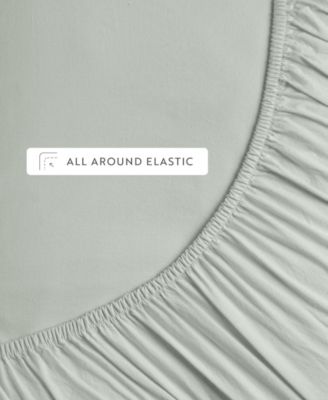 Ultra Soft Percale Cotton 4-Pc. Sheet Set, King