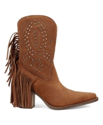 Women's Star Power Suede Leather Bootie