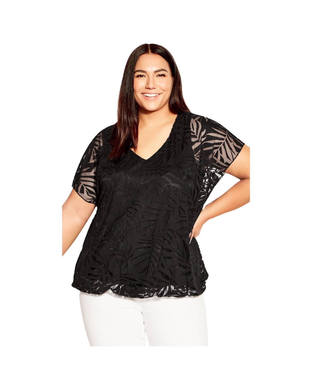 Avenue Women's Elora Burnout Top