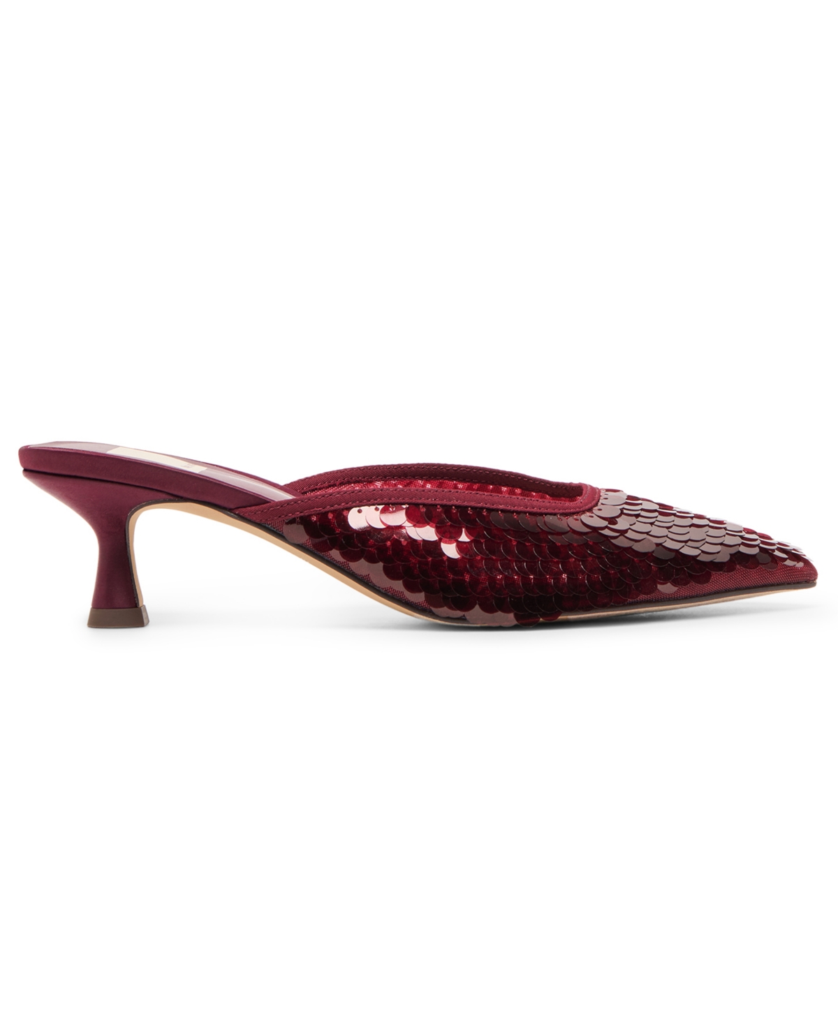 Dolce Vita Cleo Sequin Heels Cranberry Sequin In Red