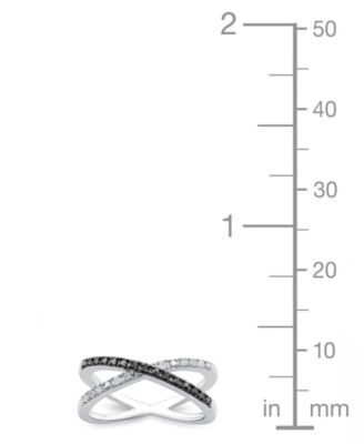 Diamond Ring (1/6 ct. t.w.) in Sterling Silver