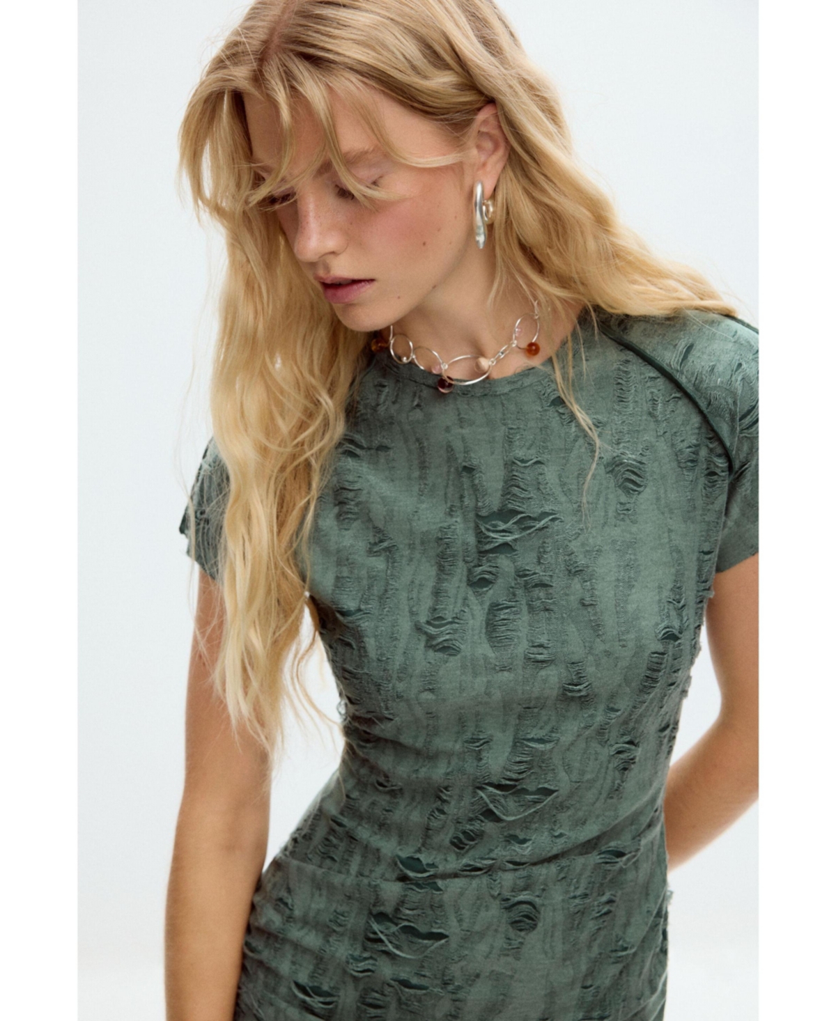 Desigual Women's Ruched dress