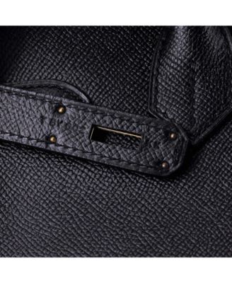 Birkin 30 Handbag Black Epsom with Gold Hardware