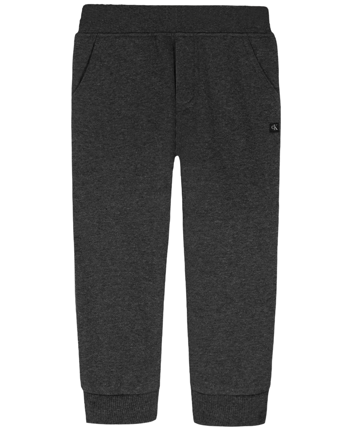 Calvin Klein Boys 2T-7 3-Piece Stand Collar Vest, T-Shirt and Joggers Set