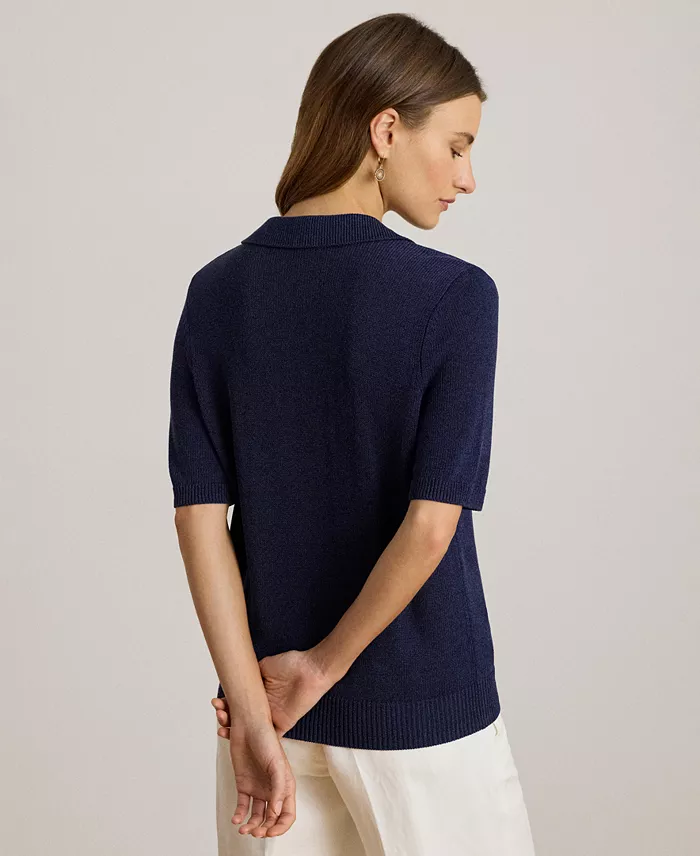 Women's Short-Sleeve Sweater - thumbnail 4