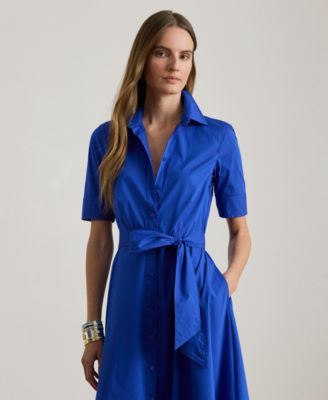 Cotton Shirtdress