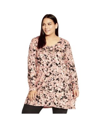 Women's Leisure Button Tunic