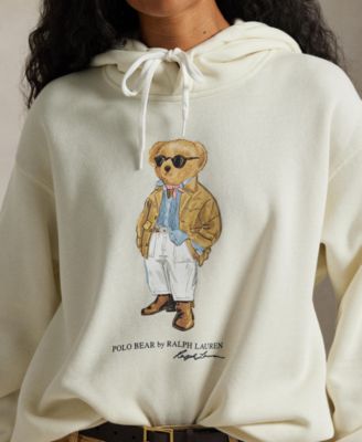 Women's Long-Sleeve Bear Fleece Hoodie