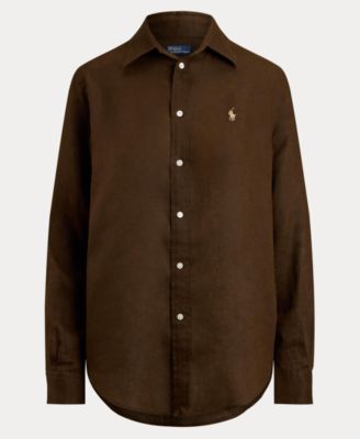 Women's Classic-Fit Linen Shirt