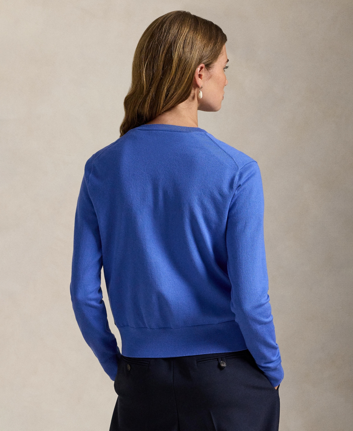 Polo Ralph Lauren Women's Crewneck Button-Up Cardigan