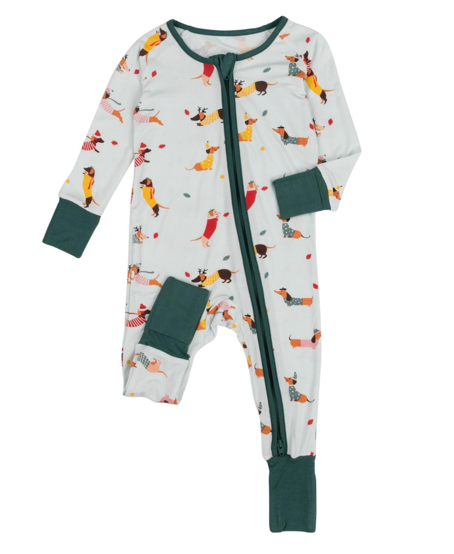 Toddler One Piece Viscose from Bamboo Holiday Pajamas