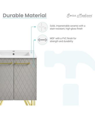 Annecy 24" Freestanding Bathroom Vanity