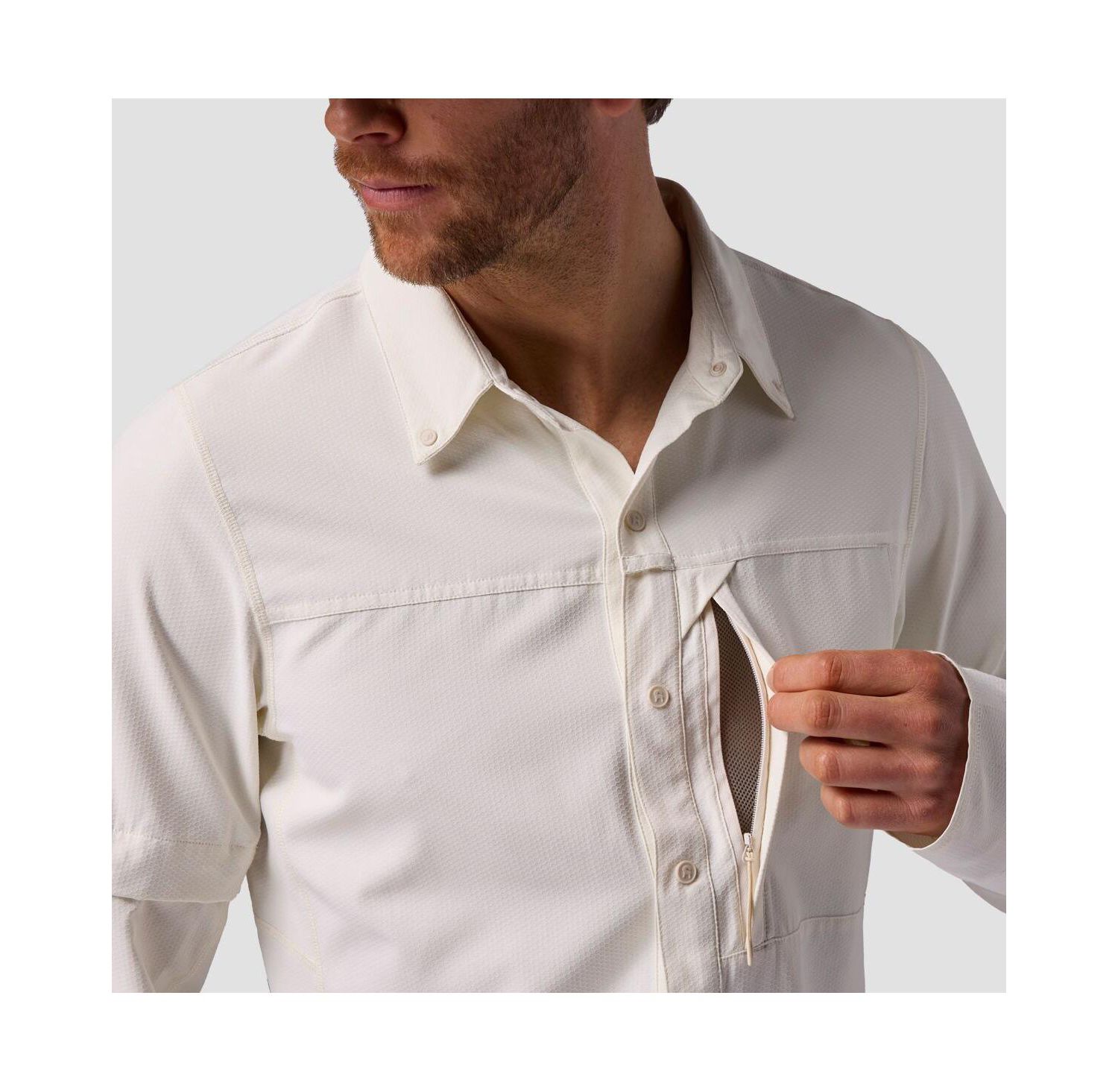 Men's Tahoe Woven Convertible Long-Sleeve Snap-Up Performance Shirt