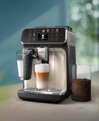 5500 Fully Automatic Espresso Machine with LatteGo Milk Frother