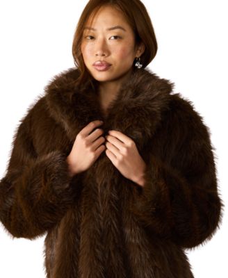 Women's Larkin Oversized Faux Fur Coat