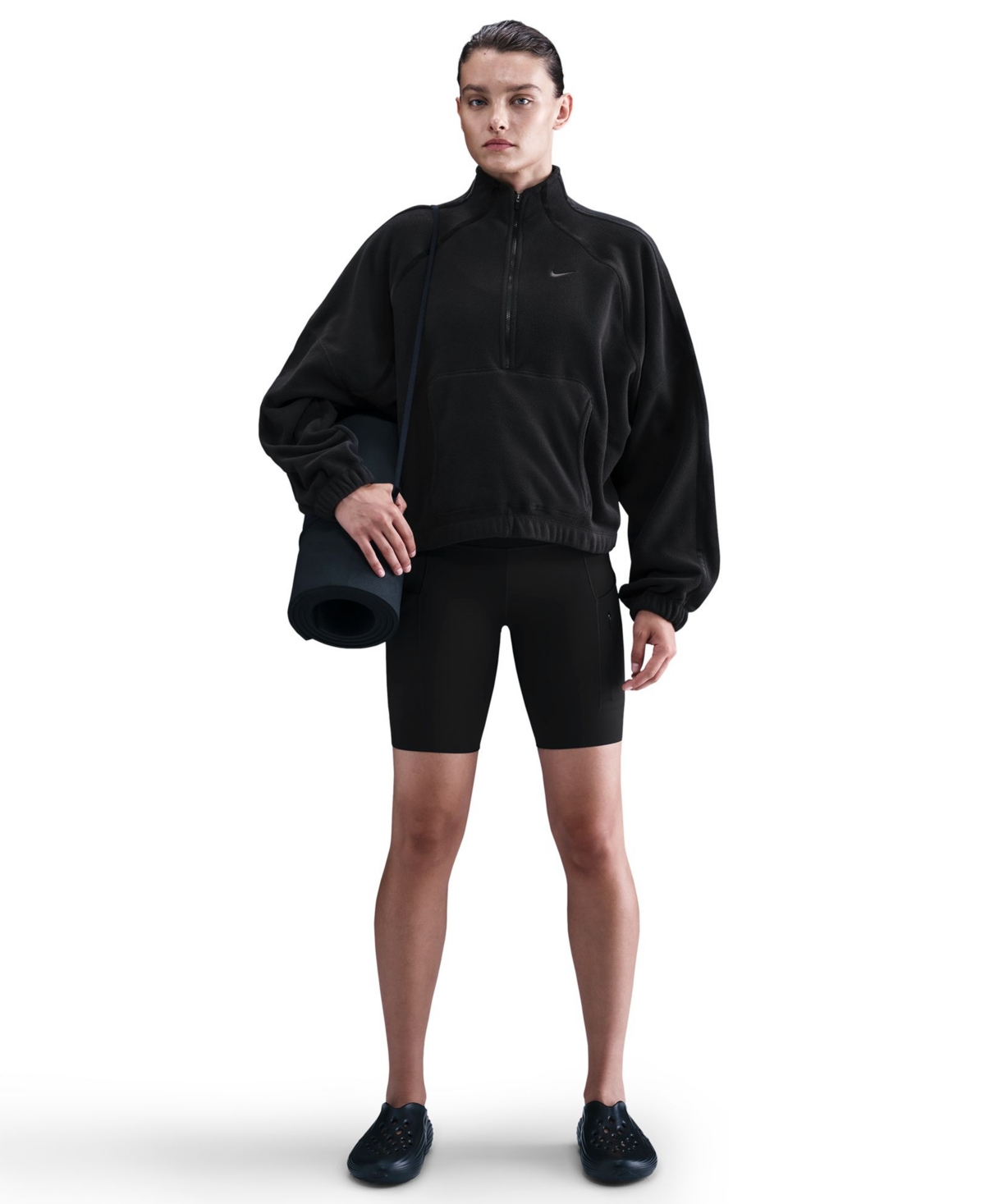 Nike Women's Therma-Fit Oversized Half-Zip Top