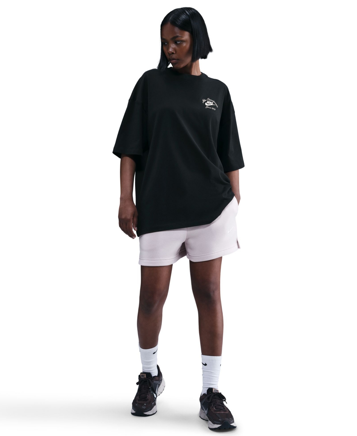 Nike Women's Sportswear Oversized T-shirt In Black