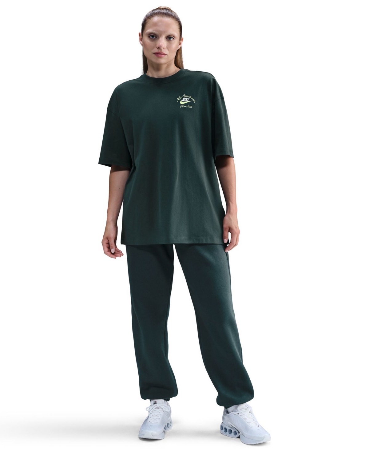 Nike Women's Sportswear Oversized T-shirt In Green