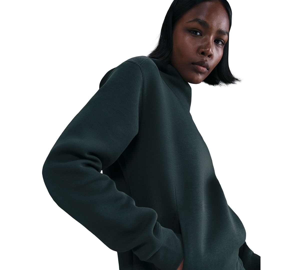 Nike Sportswear Women's Tech Fleece Pullover Hoodie In Green