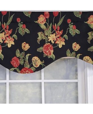 Luxurious Modern Design Classic Garland Regal Style Window Valance 50" x 17" Gold