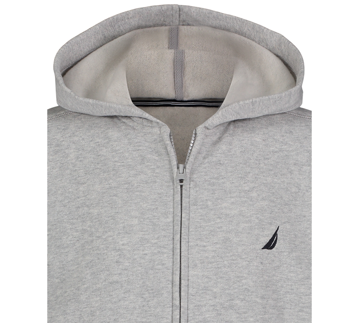 Nautica Boys 4-20 Full-zip Hoodie In Gray