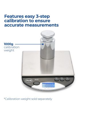 AMW-1000 COMPACT DIGITAL BENCH SCALE, 1KG X 0.1G