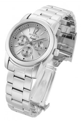 Women's 0461 Angel Quartz Chronograph Silver Dial Watch