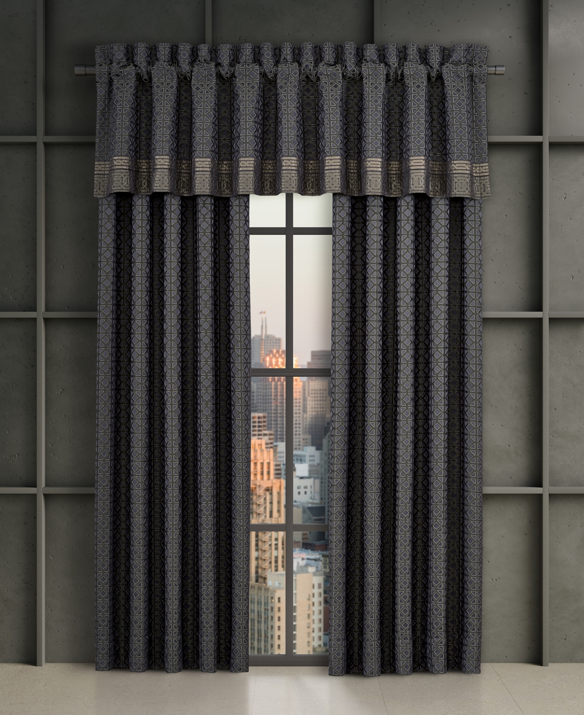 J Queen New York Alaro Window Panel Pair