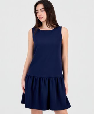 Women's Drop-Waist Shift Dress