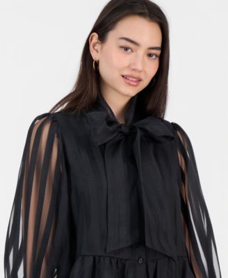 Women's Tiered Shirtdess