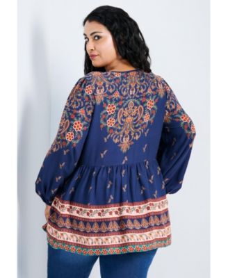 Women's Kiani Boho Print Tunic