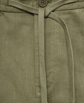 Men's Drawstring Slim-Fit Pants