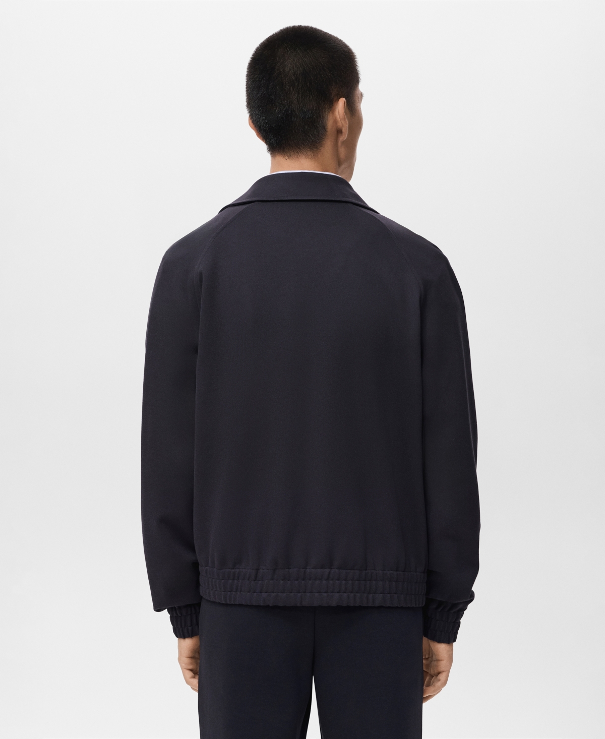 Mango Men's Regular-Fit Zip-Up Hoodie