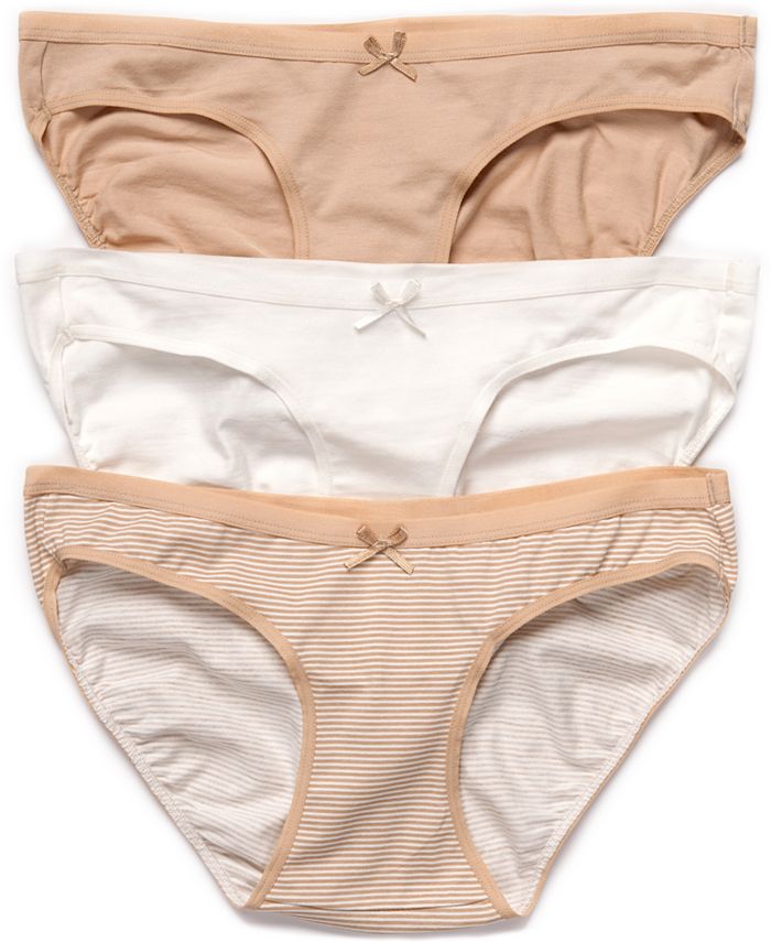 Motherhood Maternity Bikini Panties, 3 Pack Macy's