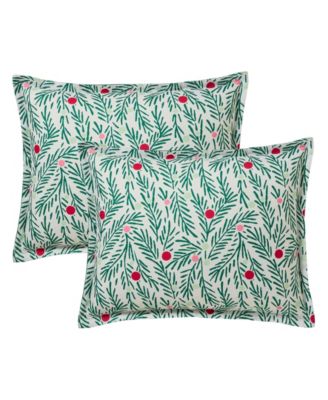 Green Branches Holiday 4-Pc. Comforter Set, King